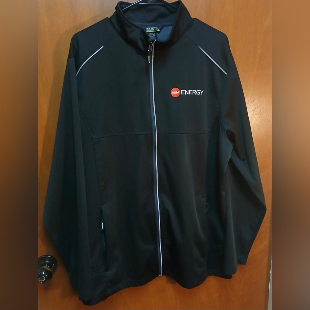 Coca Cola Energy Core 365 Black Jacket Polyester Men’s XL Coke Energy